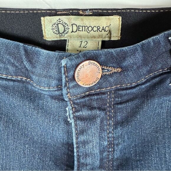 Democracy Ab Technology Dark Wash Jeans Size 12 - Picture 6 of 16
